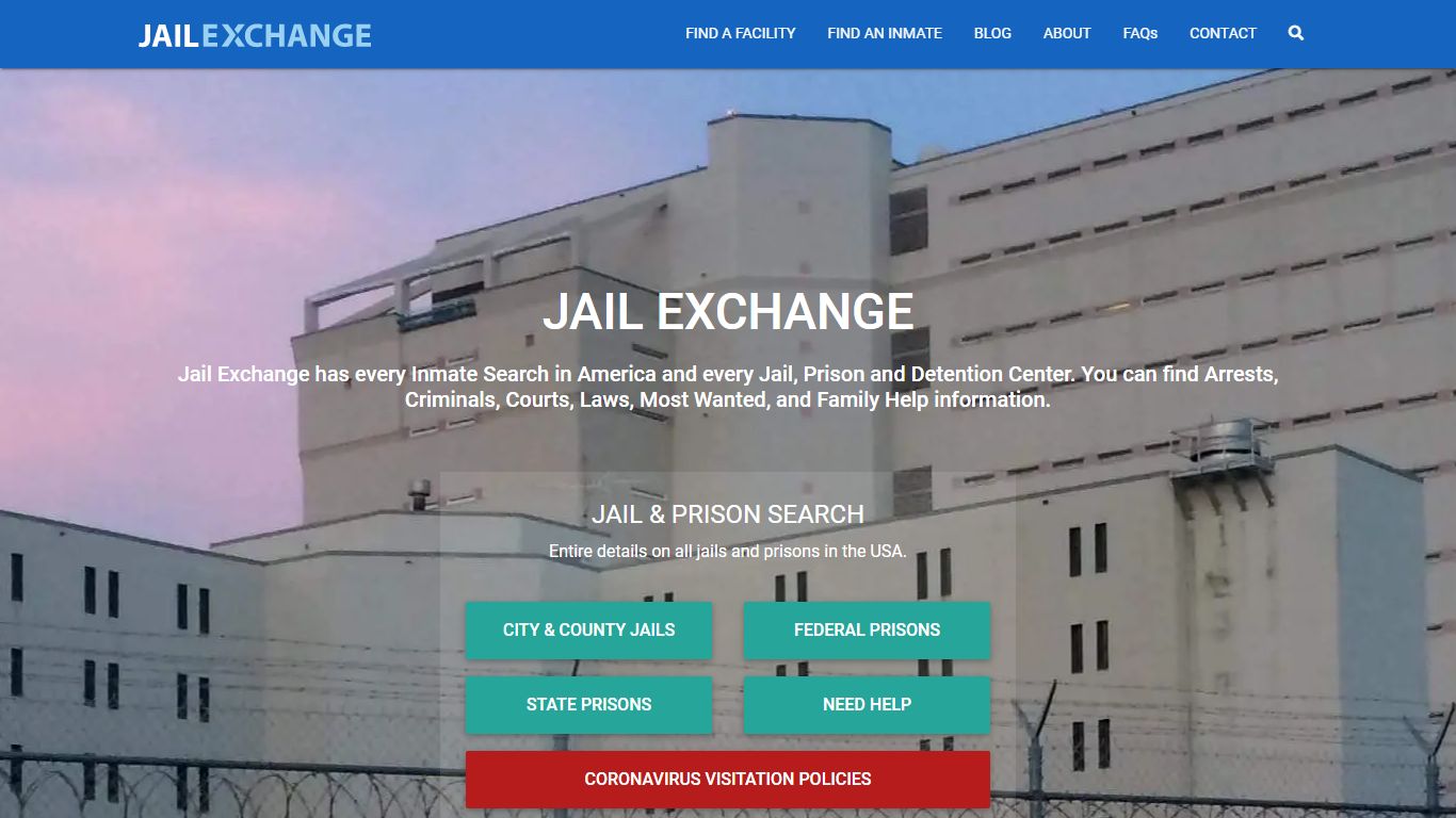 Lafourche Parish Detention Center Inmate Search - Jail Exchange